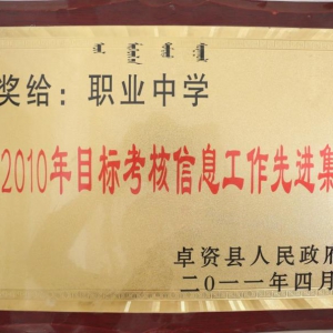 我校获得目标信息工作先进集体